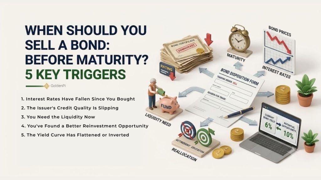 sell bond before maturity