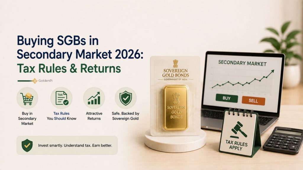 Buying SGBs in Secondary Market 2026
