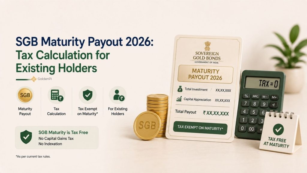 SGB Maturity Payout 2026
