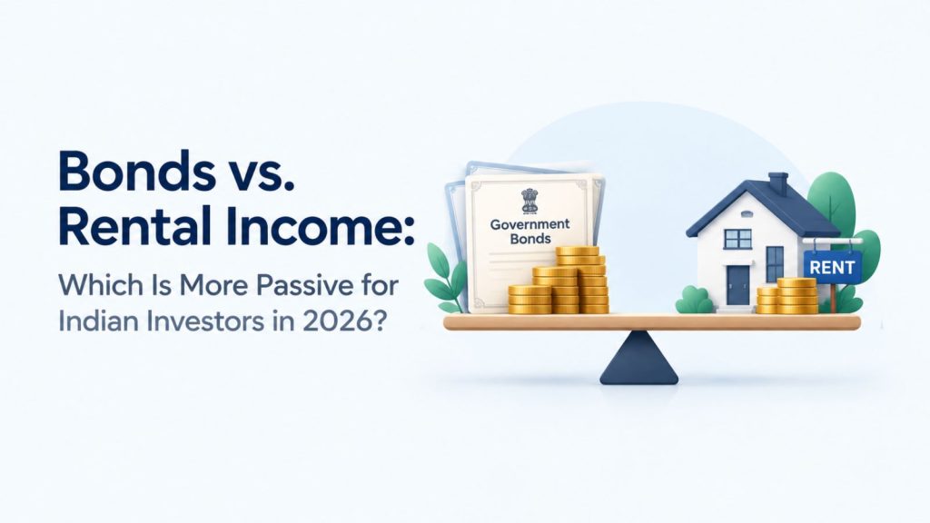 Bond vs Rental Income which is more passive for indian Investor