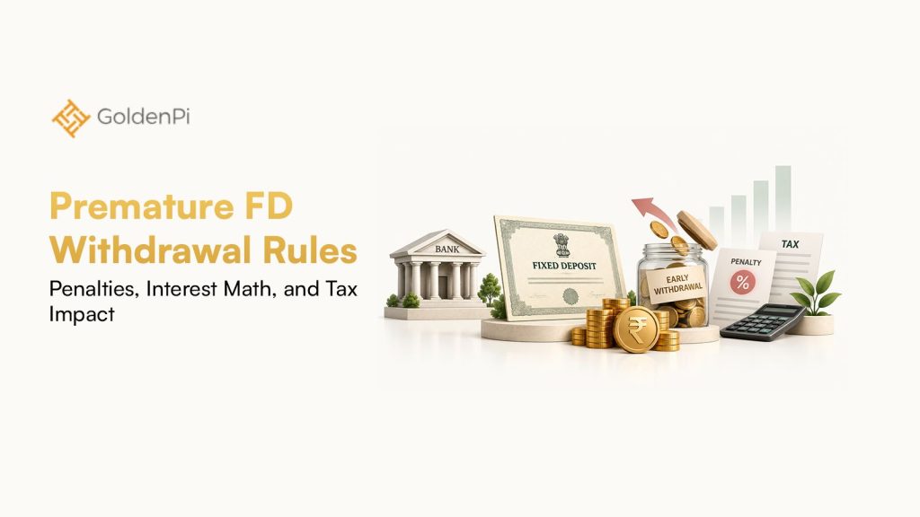Premature FD withdrawal Rules
